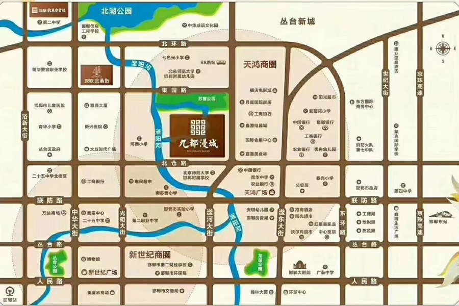 区位图
