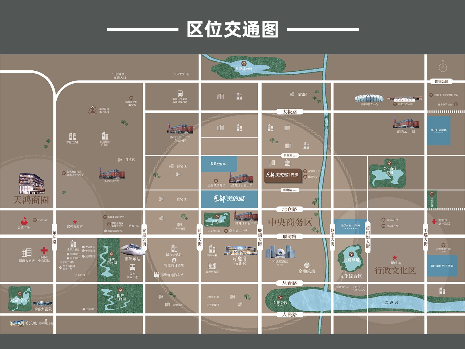 区位图