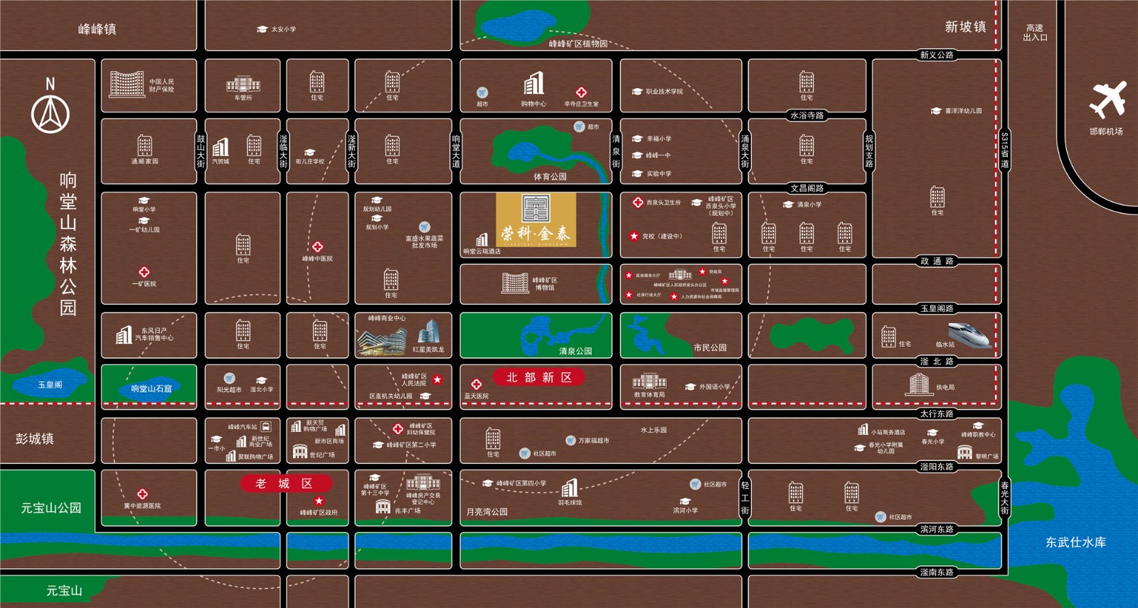 区位图