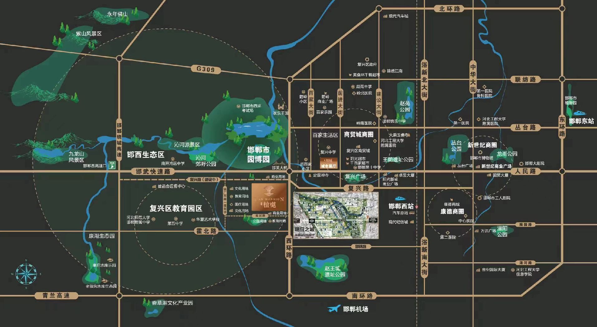 区位图